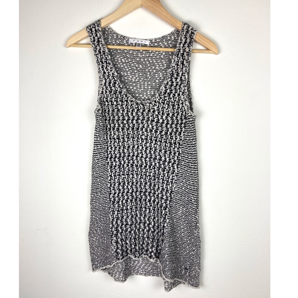 Cabi Tape Yarn Tank Tunic Sweater Size Xs